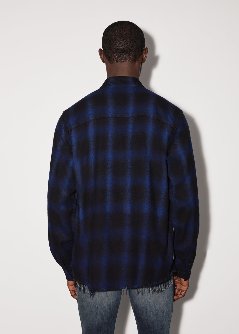 Blue Amiri CORE SHADOW PLAID | 753401-SLJ