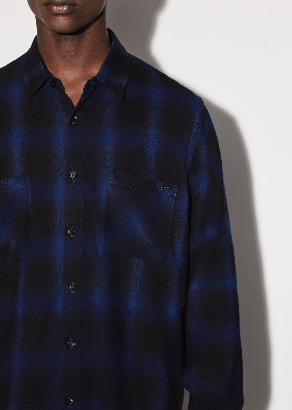 Blue Amiri CORE SHADOW PLAID | 753401-SLJ