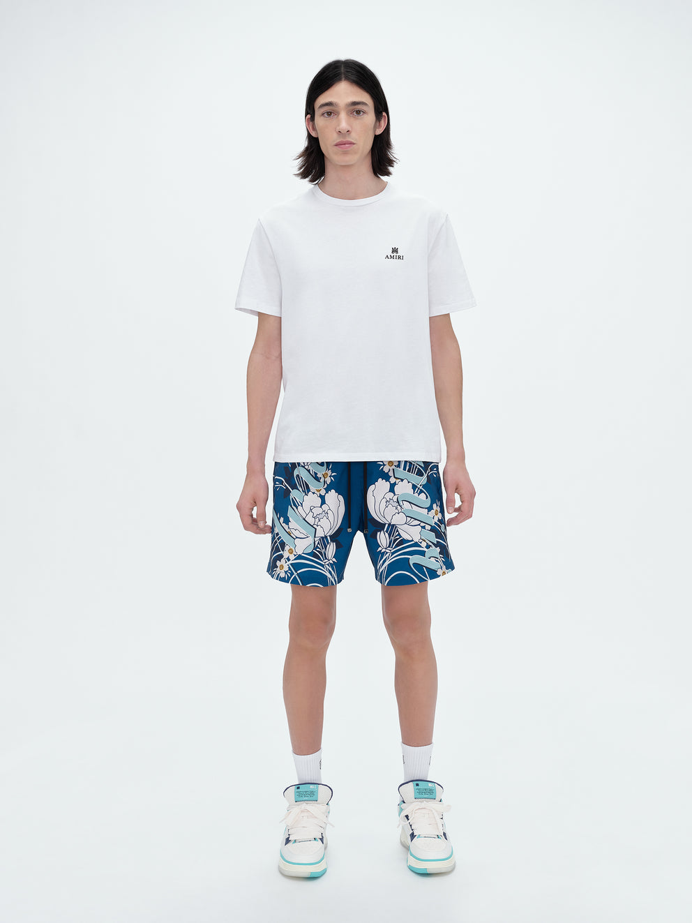 Blue Amiri FLORAL SWIM TRUNK | 517064-SIT