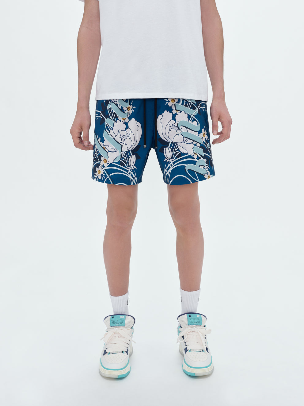 Blue Amiri FLORAL SWIM TRUNK | 517064-SIT