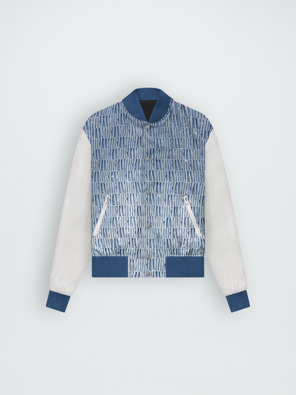 Blue Amiri GRADIENT REPEAT BOMBER | 958103-ZDO