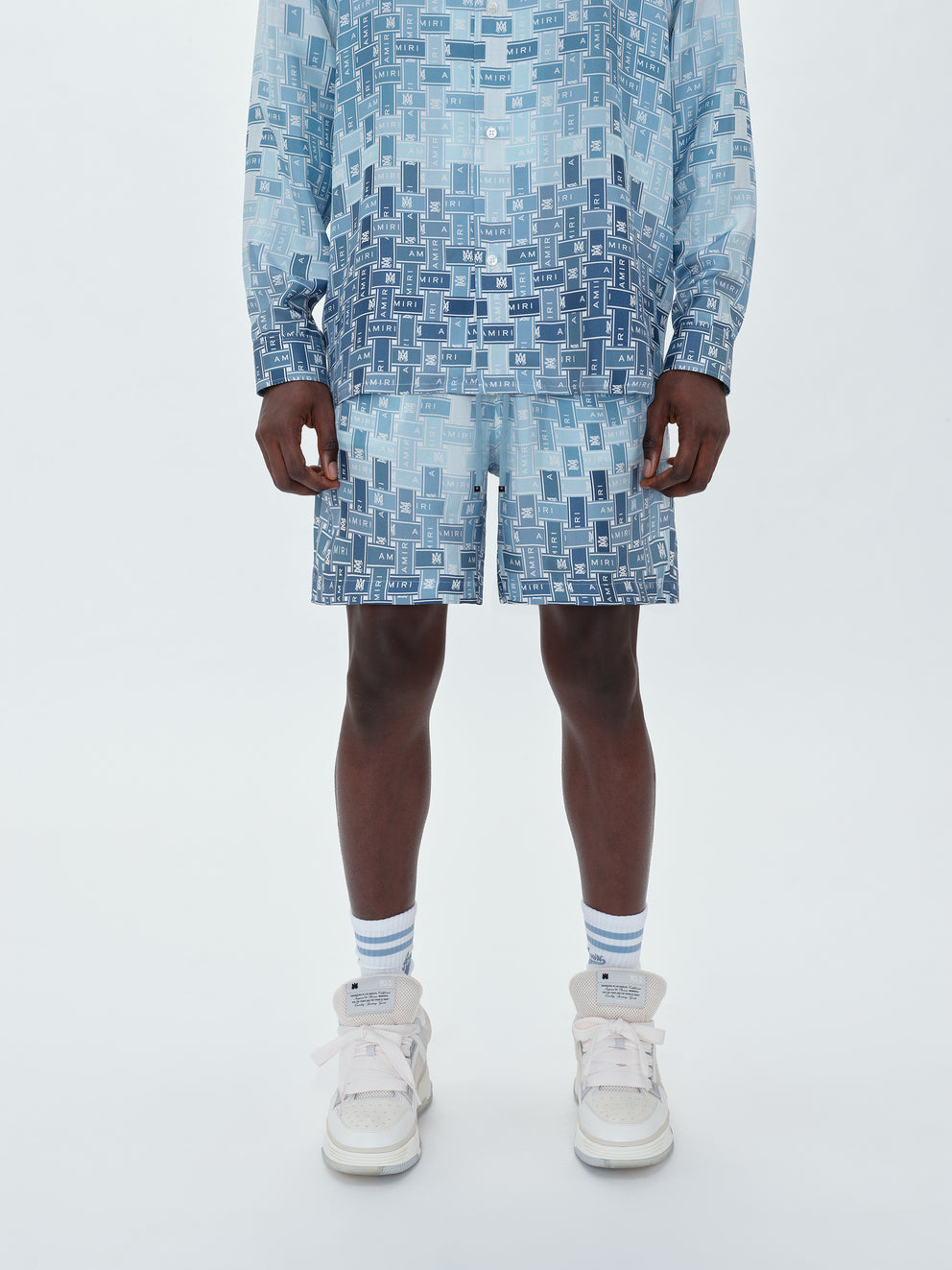 Blue Amiri GRADIENT TAPE PJ SHORTS | 170952-FJP