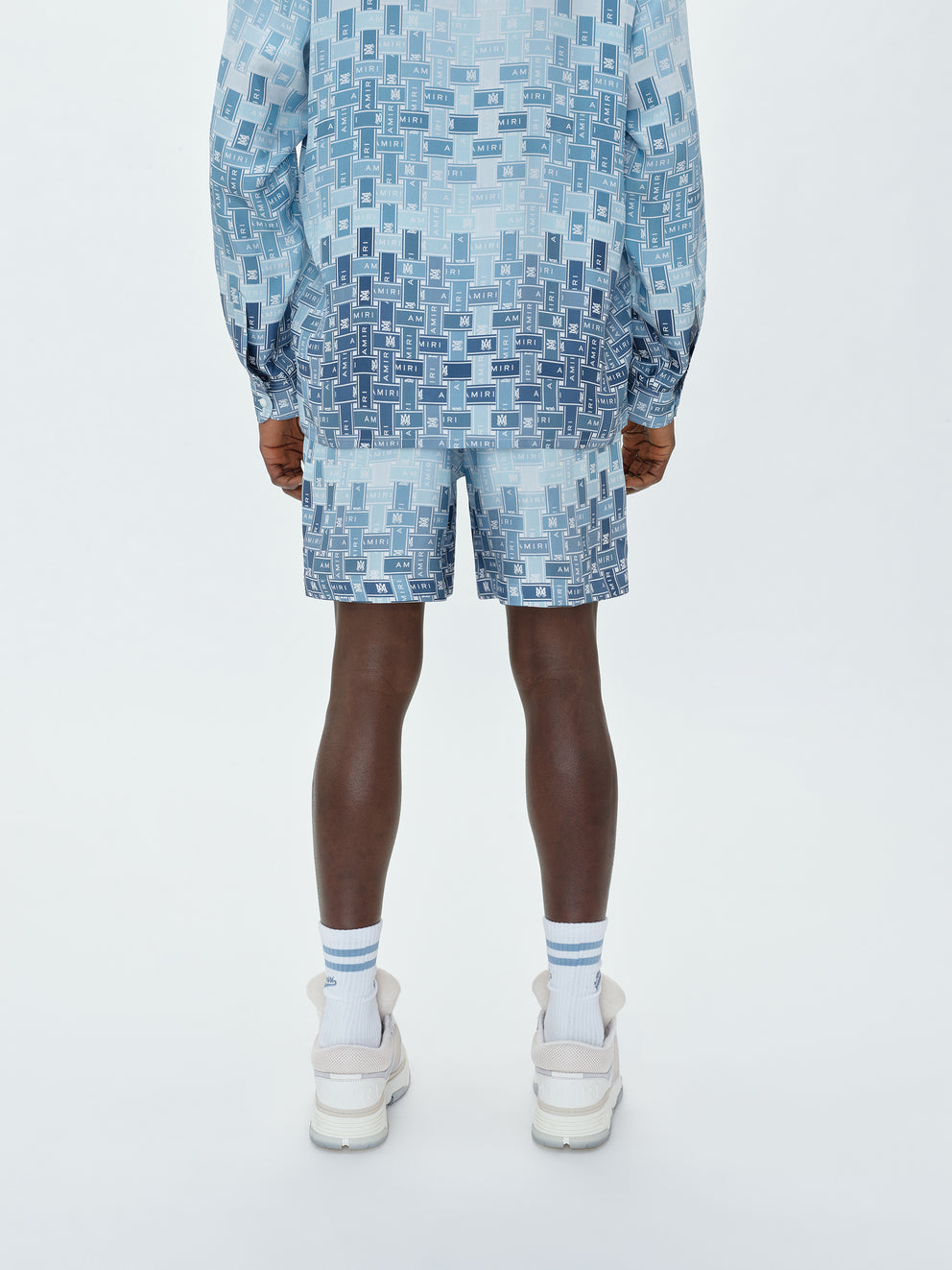 Blue Amiri GRADIENT TAPE PJ SHORTS | 170952-FJP