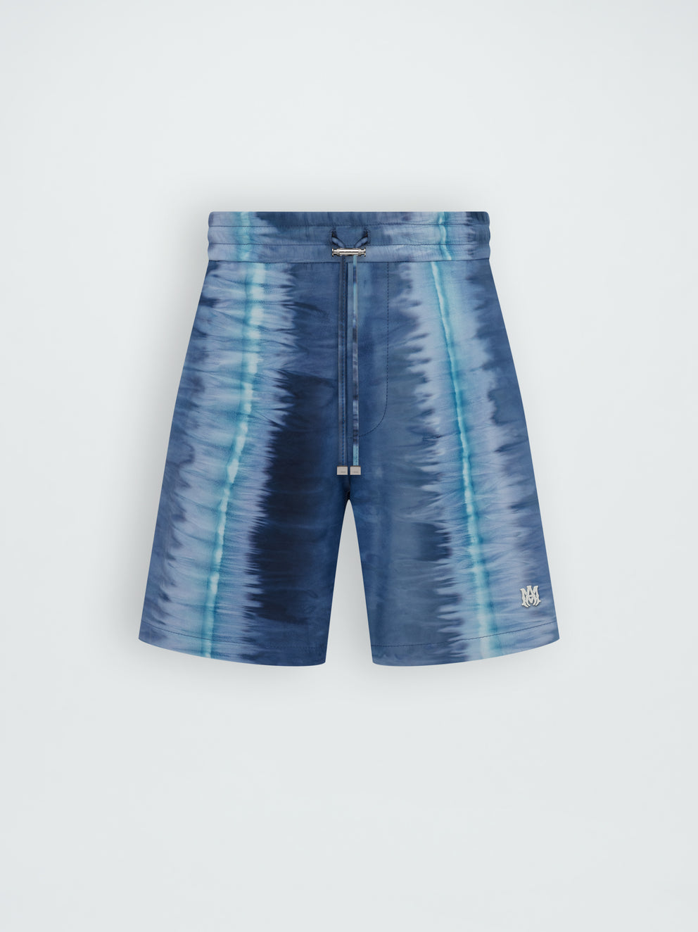 Blue Amiri LEATHER TIE DYE SHORT | 186509-GQE