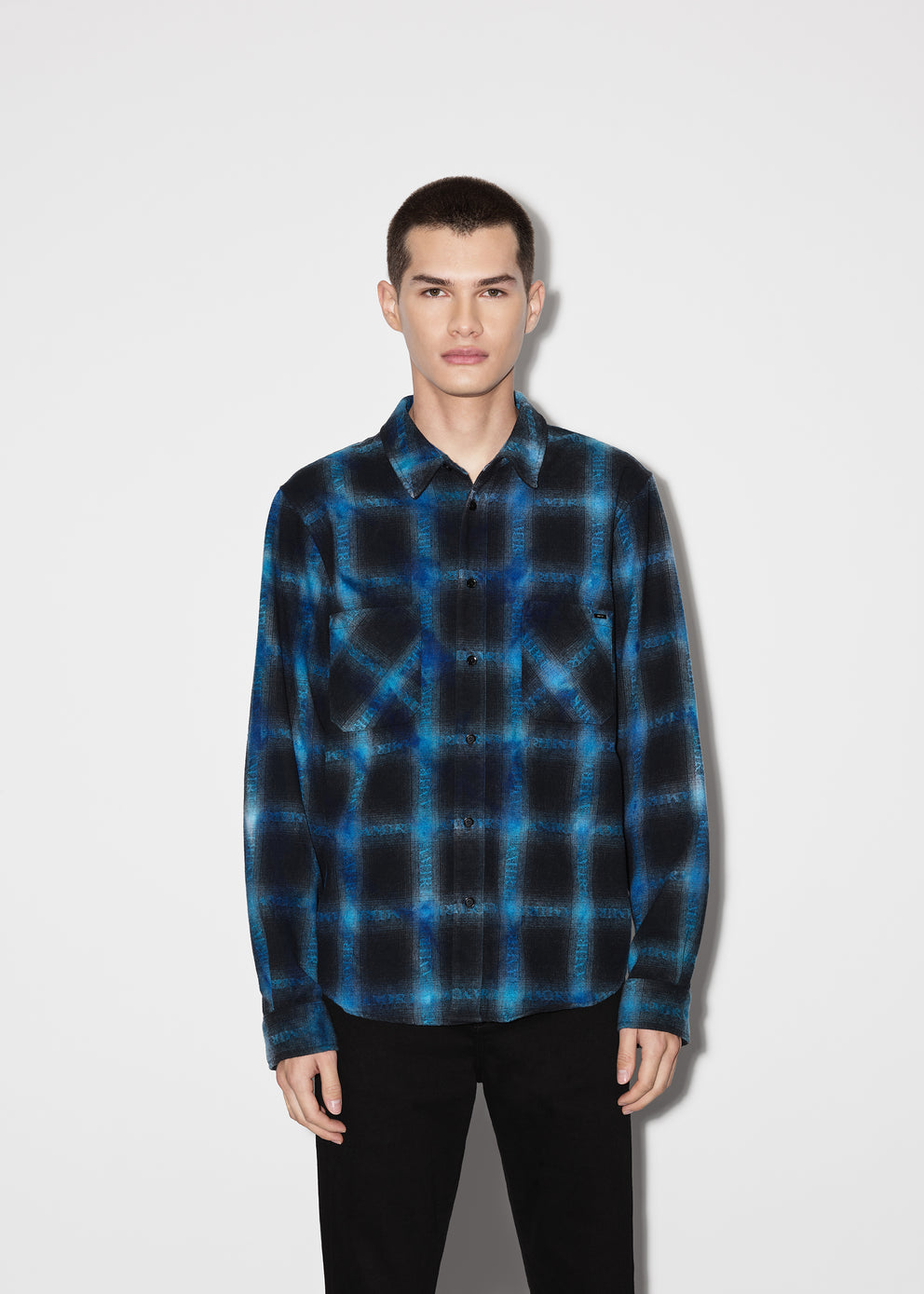 Blue Amiri PLAID SHIRT | 738259-ETK