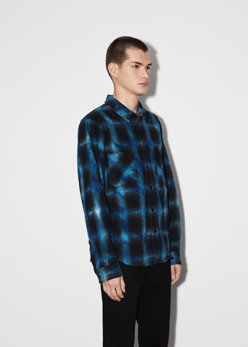 Blue Amiri PLAID SHIRT | 738259-ETK