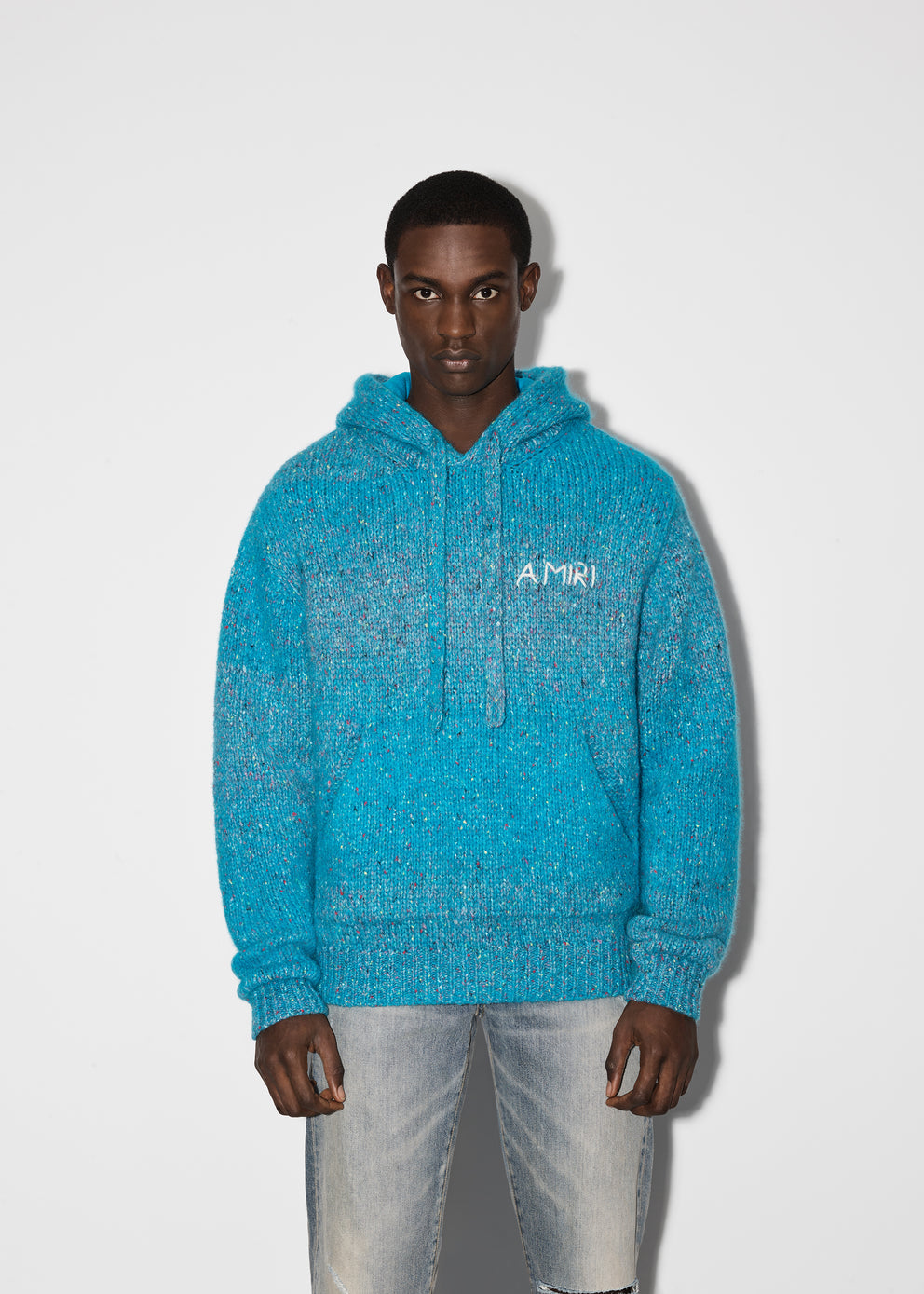 Blue Amiri SPACE DYE HOODIE | 712830-YIO