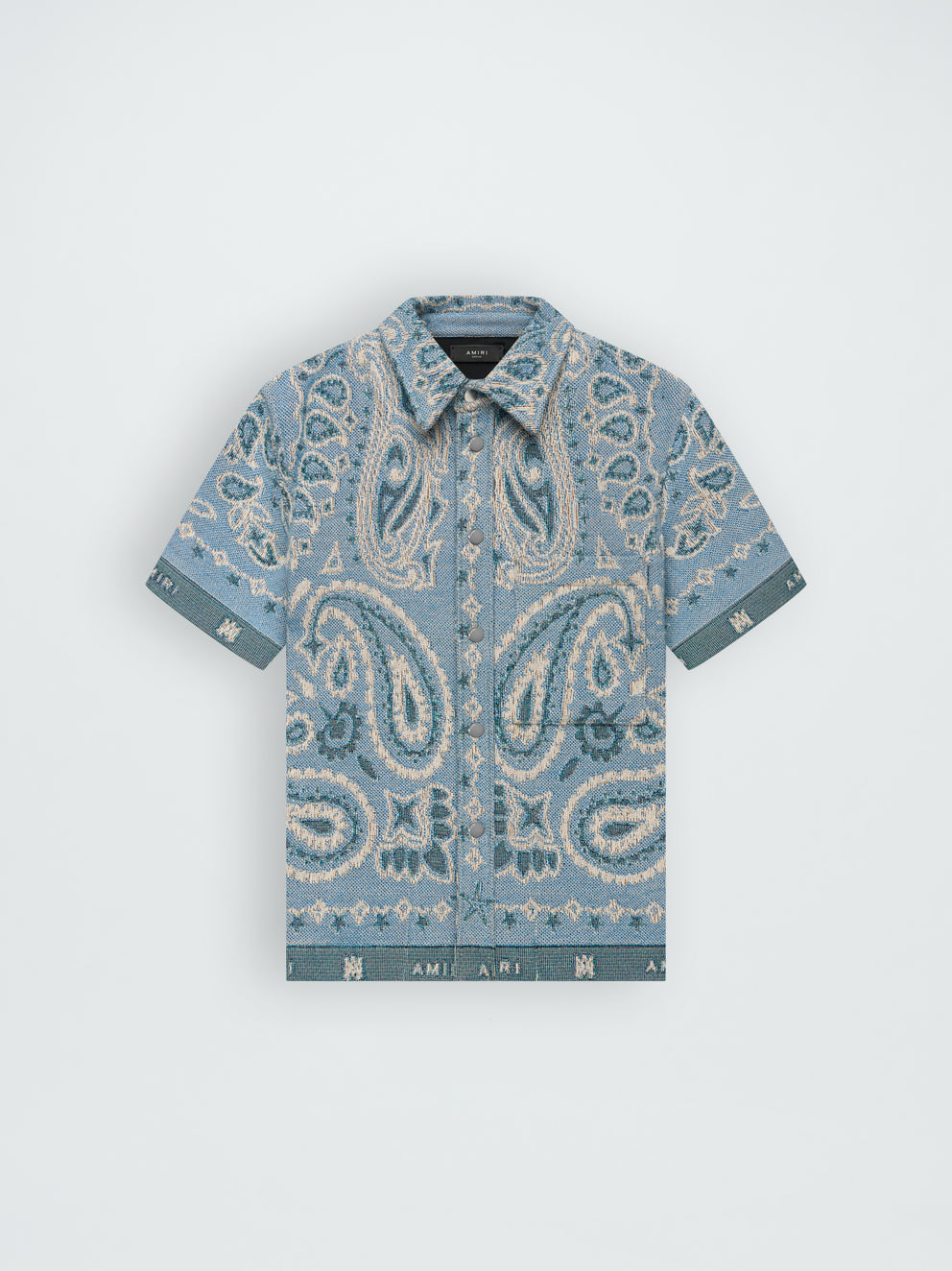 Blue Amiri TAPESTRY BANDANA SHIRT | 968024-DRG