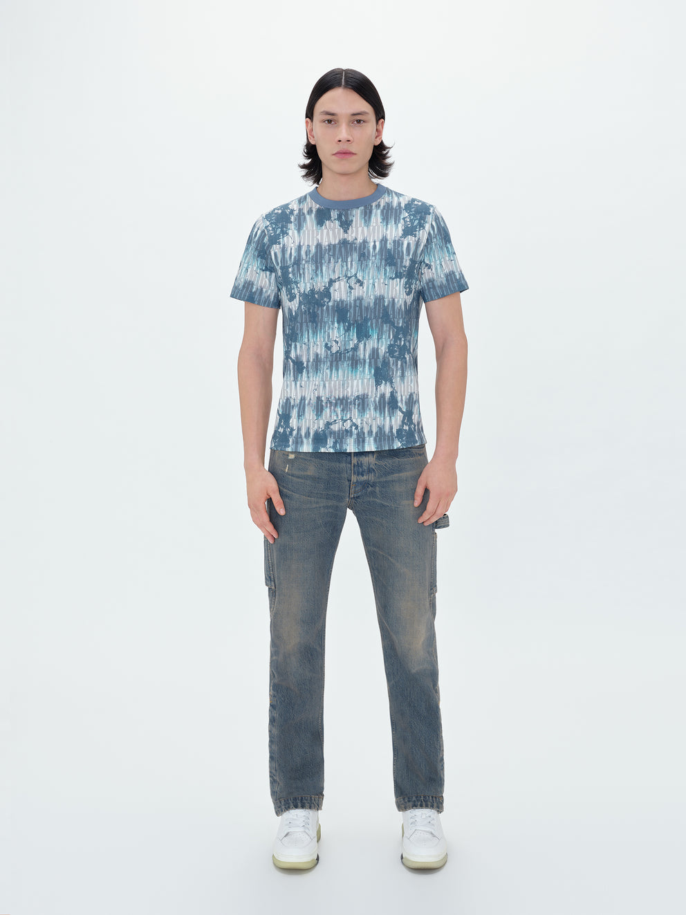 Blue Amiri TIE DYE TEE | 504683-BXZ