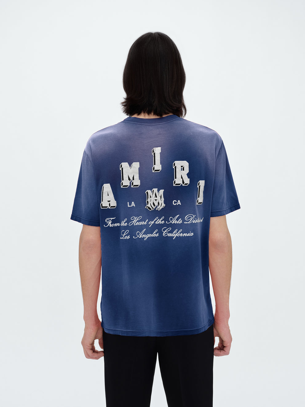 Blue Amiri VINTAGE COLLEGIATE TEE | 185930-YMG