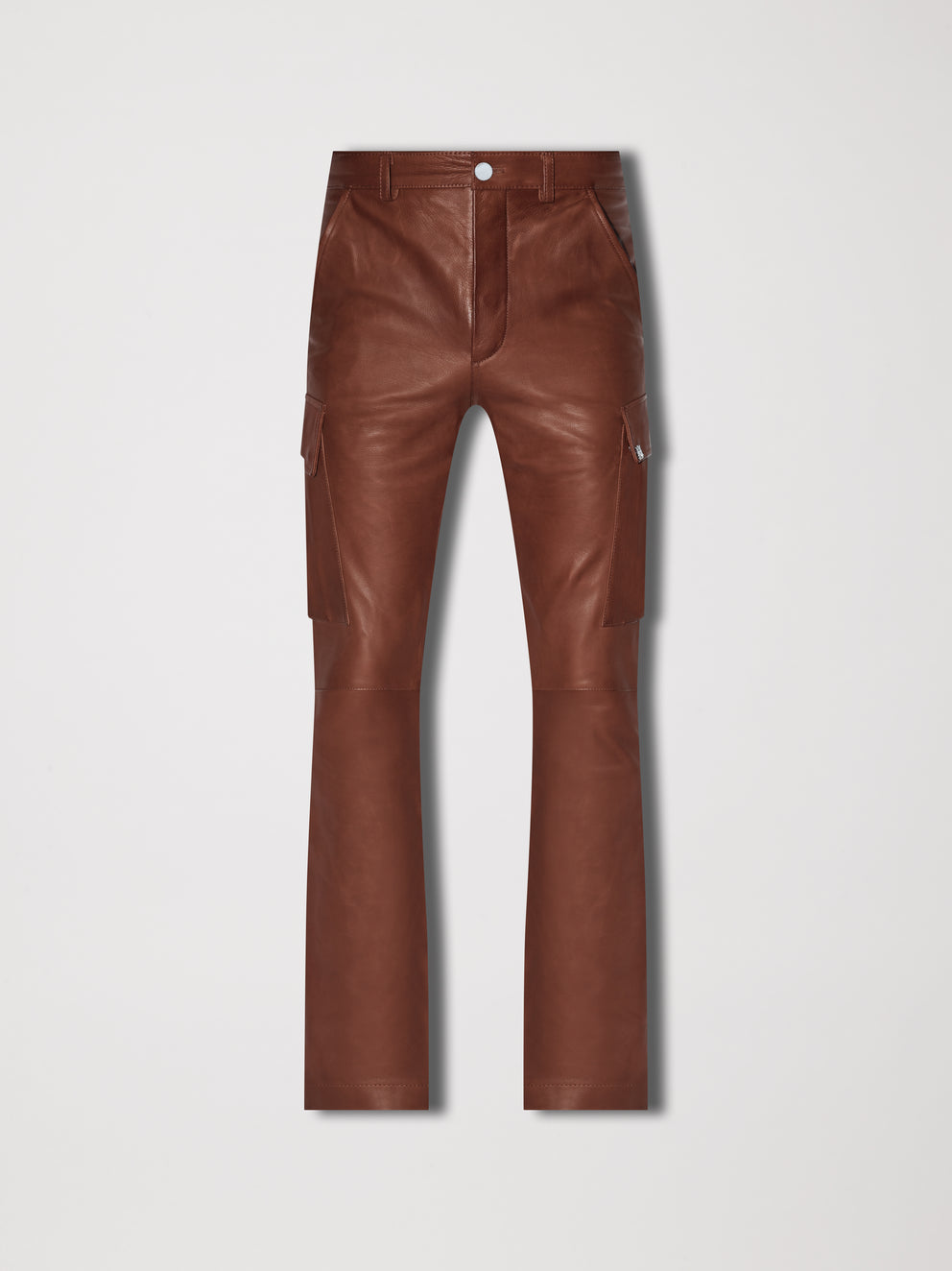 Brown Amiri LEATHER CARGO FLARE | 089352-KFZ