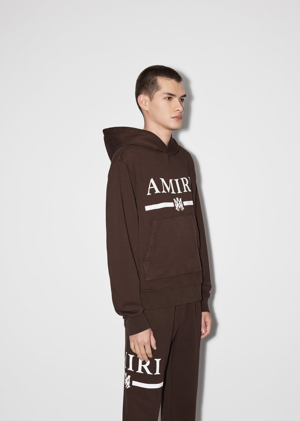 Brown Amiri M.A. BAR HOODIE | 578926-MAH