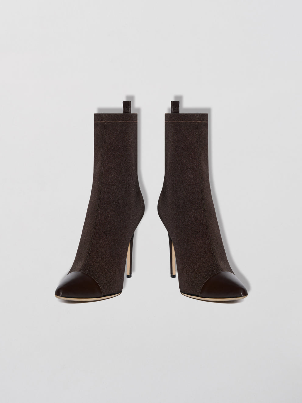 Brown Amiri POINTED TOE HEEL BOOTIE | 187269-LDP