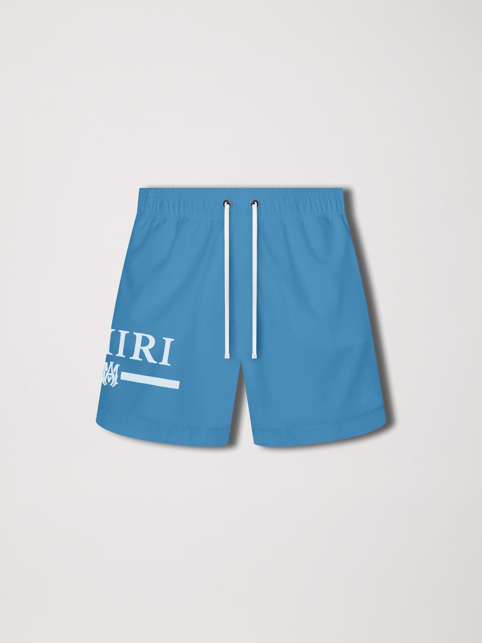 Carolina Blue Amiri M.A. BAR LOGO SWIM TRUNKS | 749105-QHT