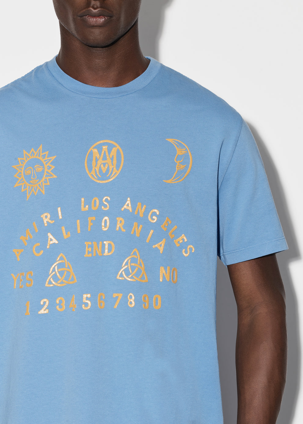 Carolina Blue Amiri OUIJA BOARD TEE | 734019-FLK