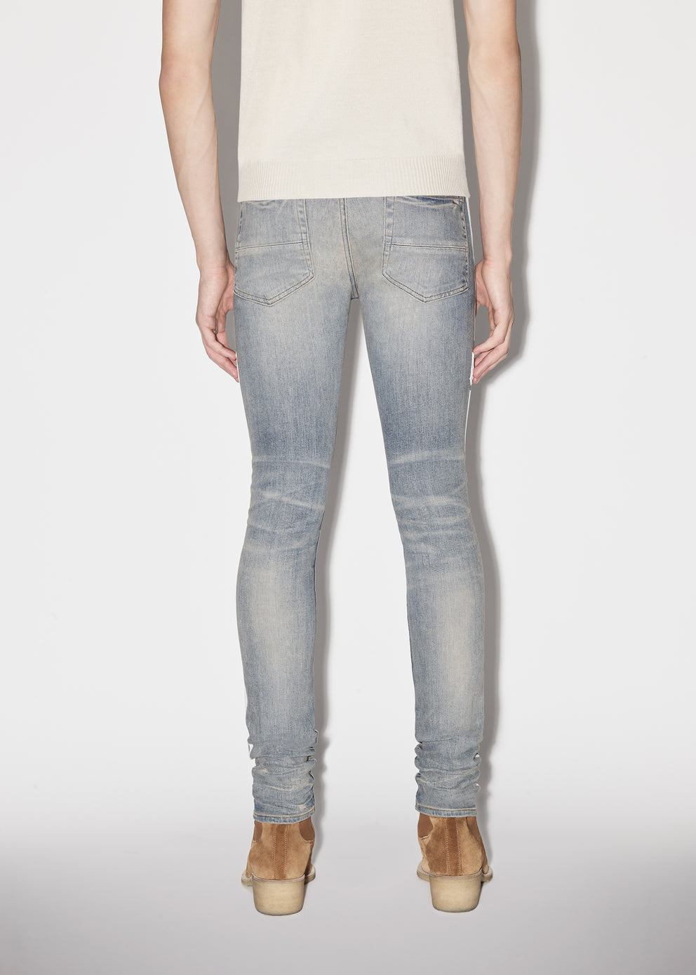 Clay Indigo Amiri M.A. TRACK JEAN | 435201-BRW