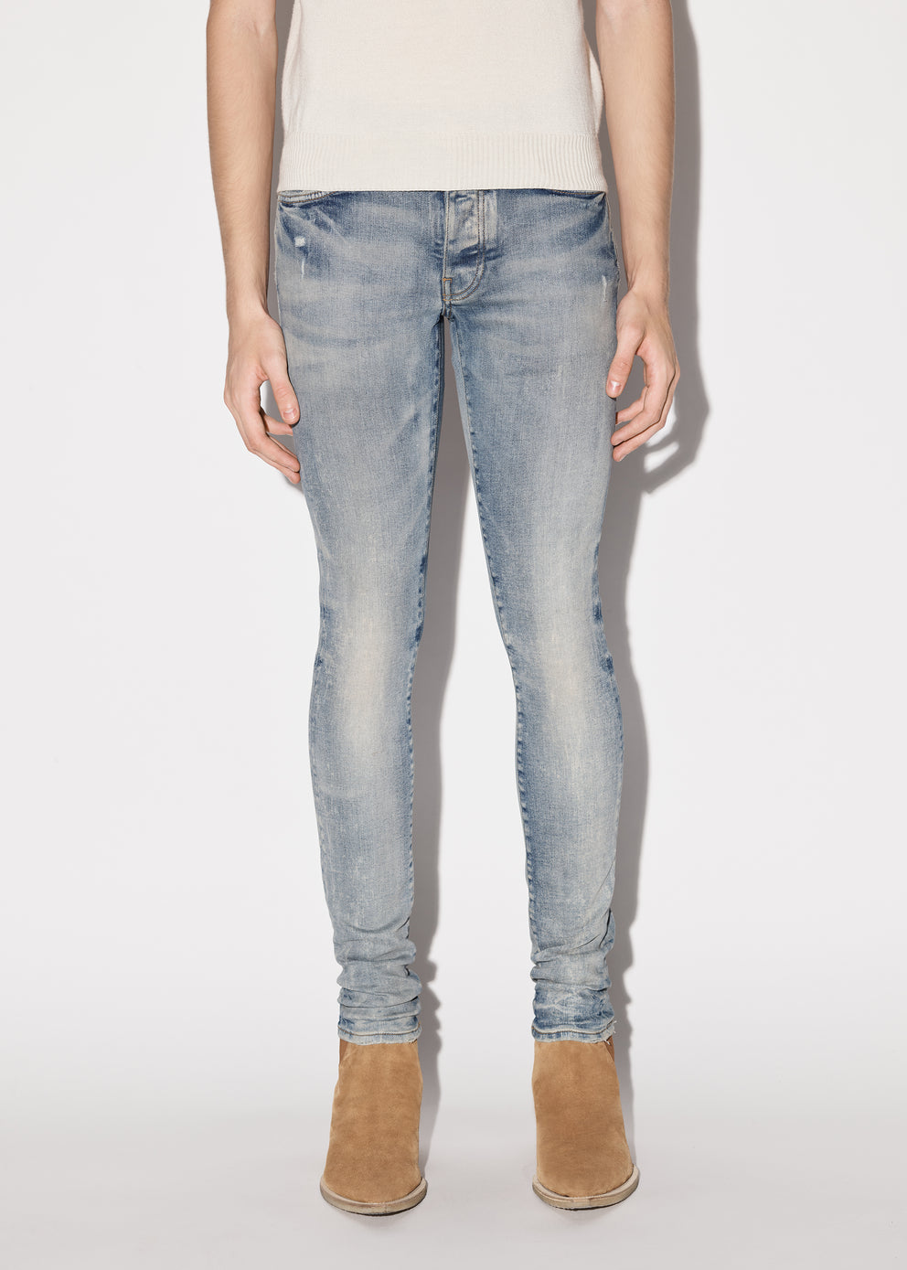 Clay Indigo Amiri STACK JEAN | 065892-YEW