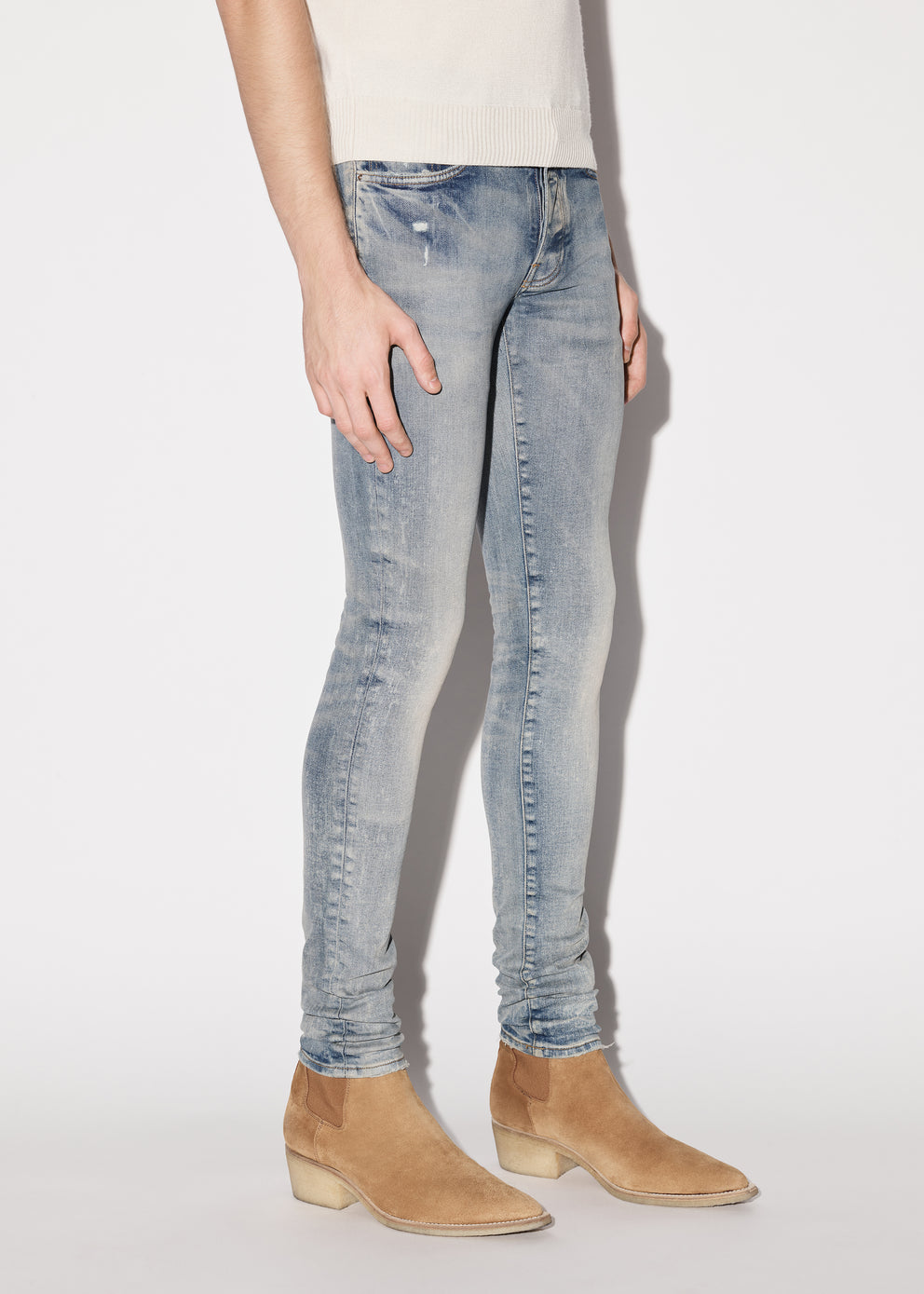 Clay Indigo Amiri STACK JEAN | 065892-YEW