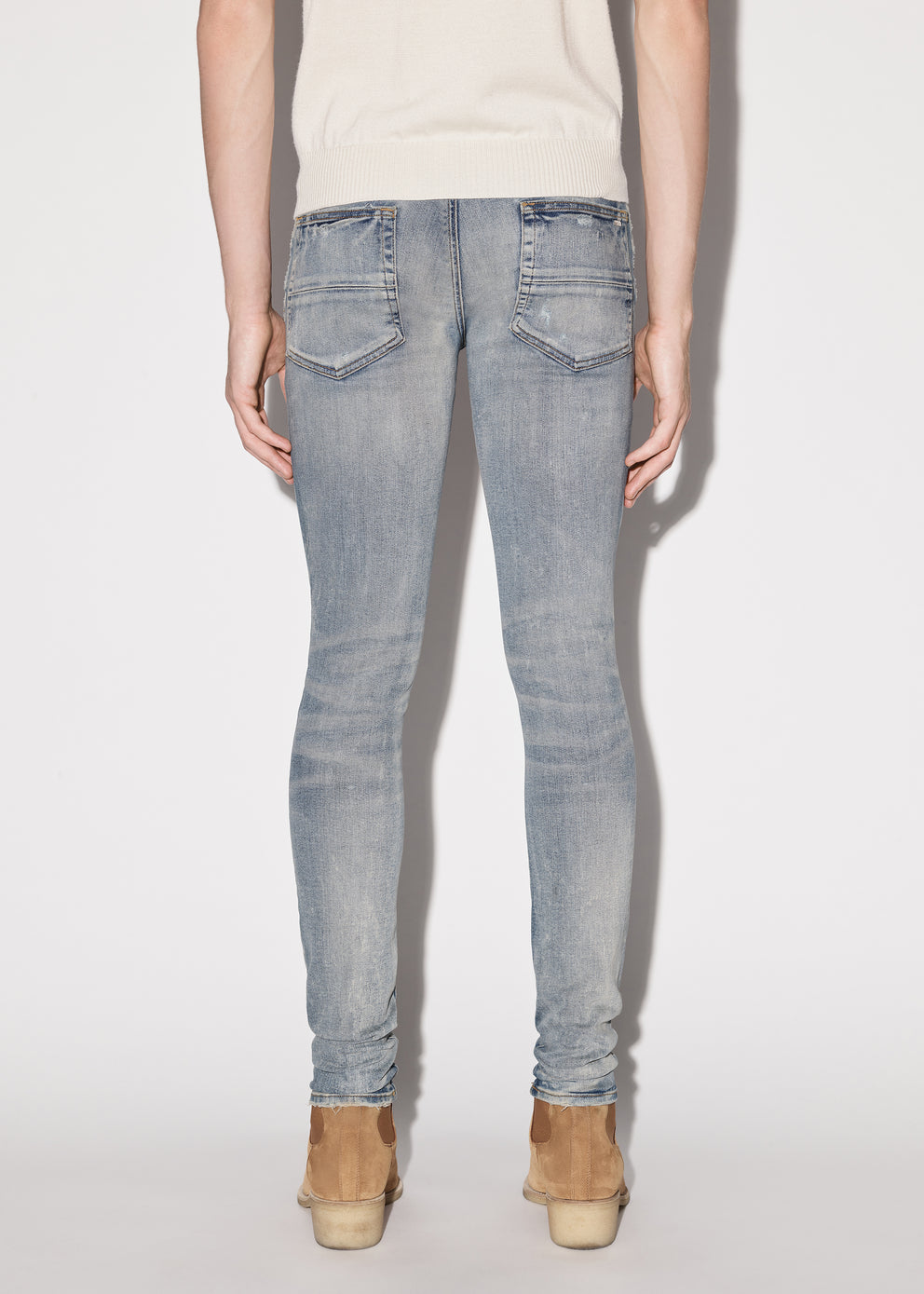 Clay Indigo Amiri STACK JEAN | 065892-YEW