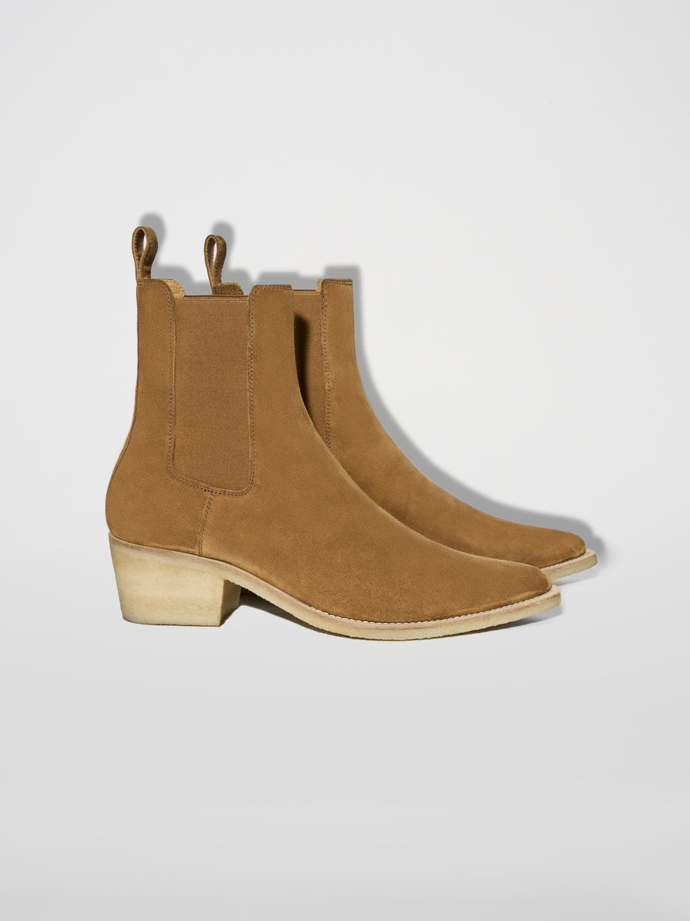 Cognac Amiri CHELSEA CREPE SOLE BOOT | 605734-KHV