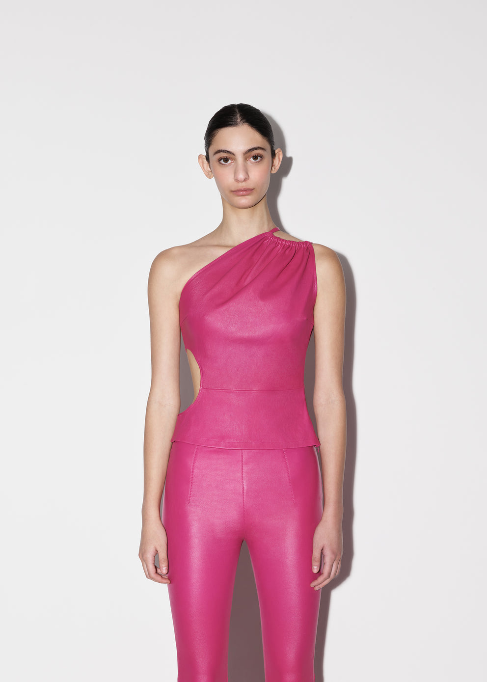 Fuschia Amiri ASSYMETRIC TANK | 273684-YXN