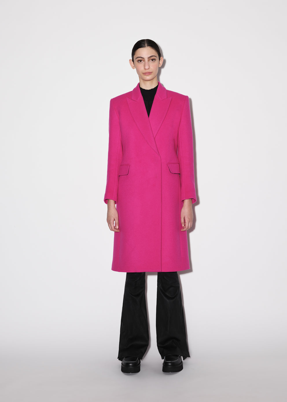 Fuschia Amiri LONG COAT | 305214-TRQ