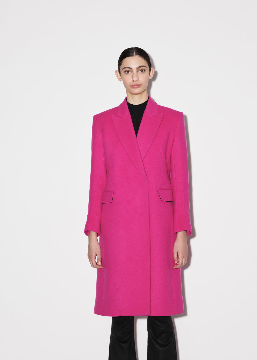 Fuschia Amiri LONG COAT | 305214-TRQ