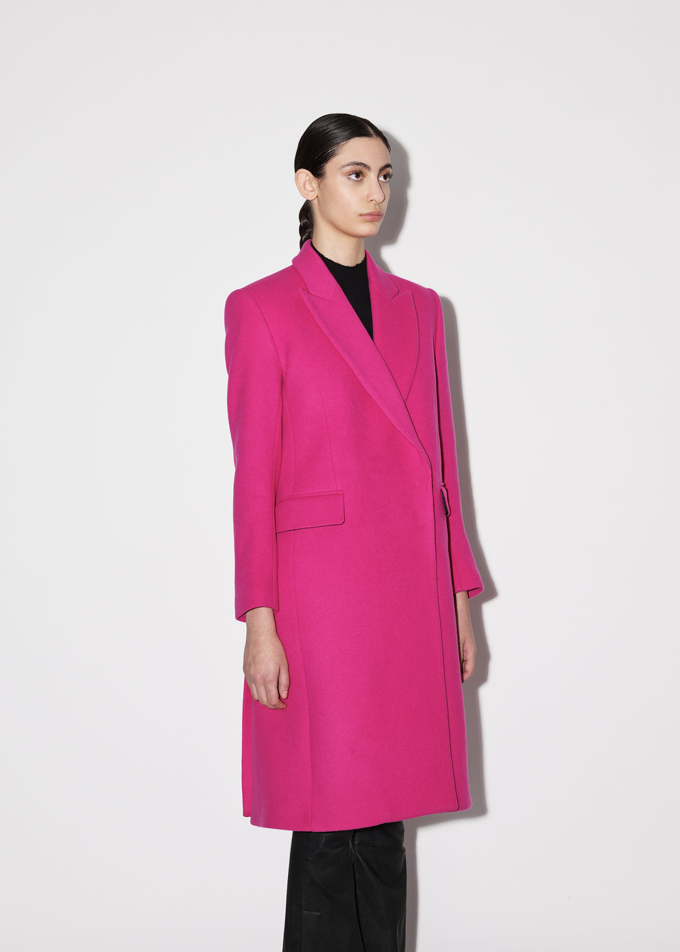 Fuschia Amiri LONG COAT | 305214-TRQ