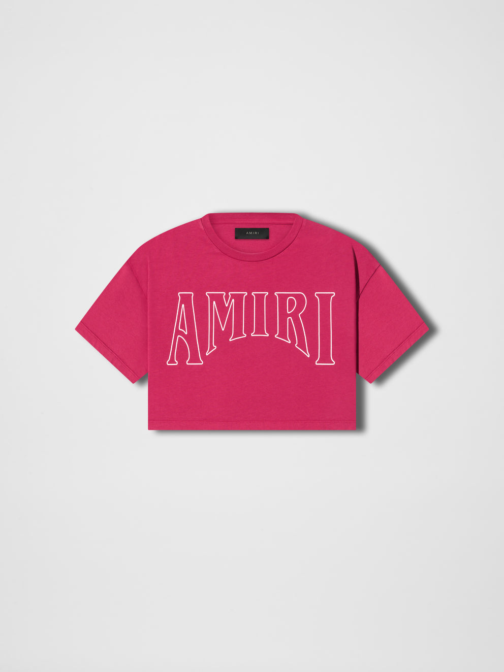 Fuschia Amiri SUN CROPPED TEE | 325196-DSE