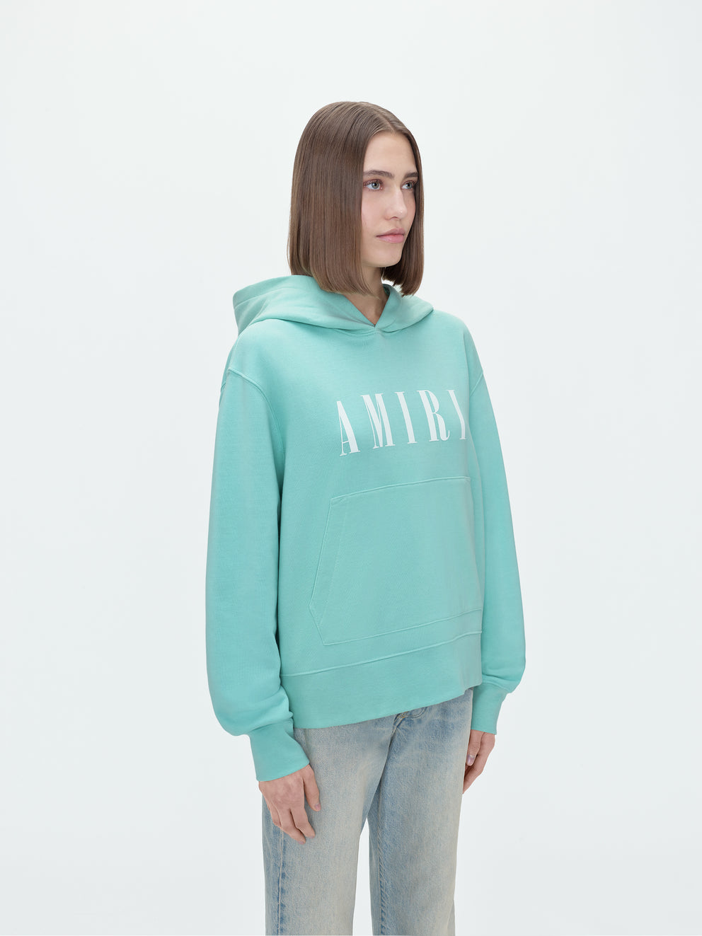 Green Amiri CORE LOGO HOODIE | 754620-KYA