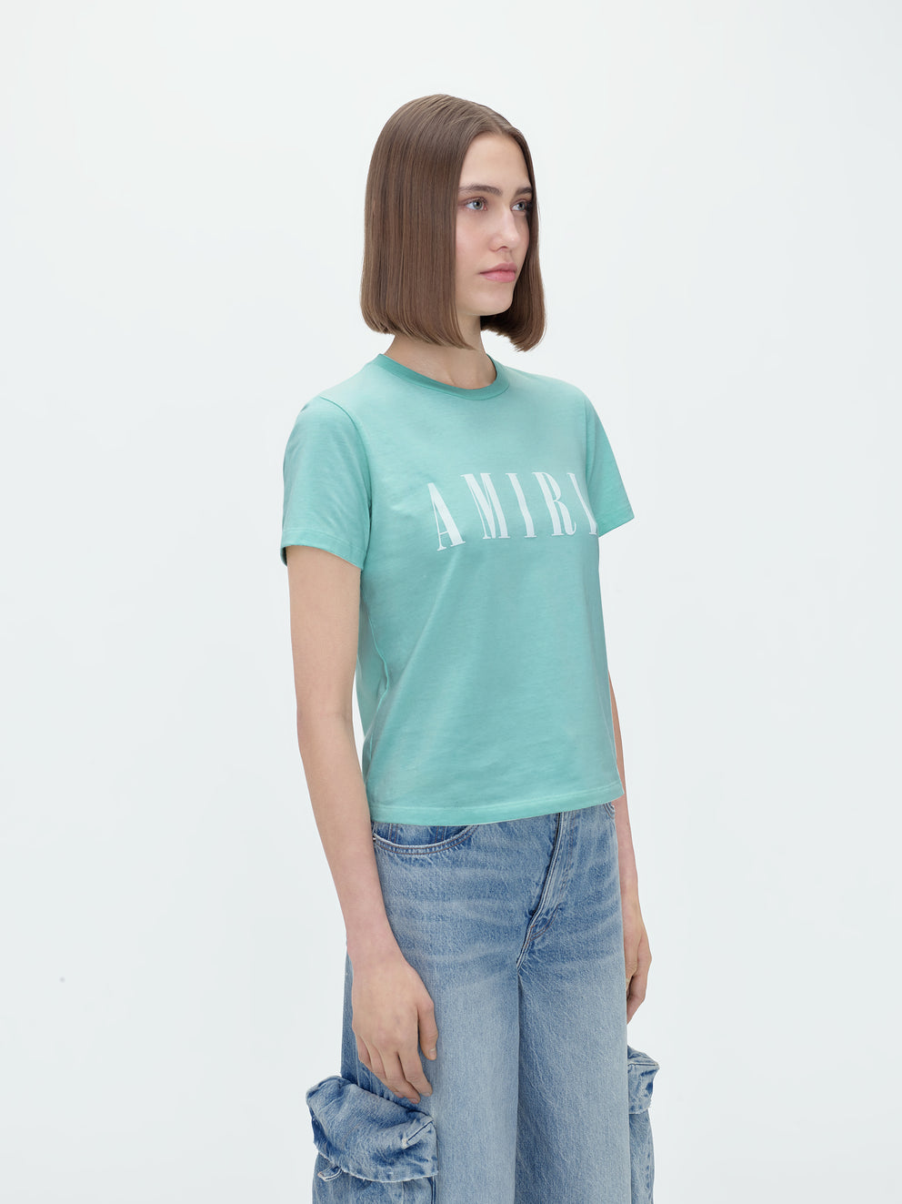 Green Amiri CORE LOGO TEE | 546702-ORZ