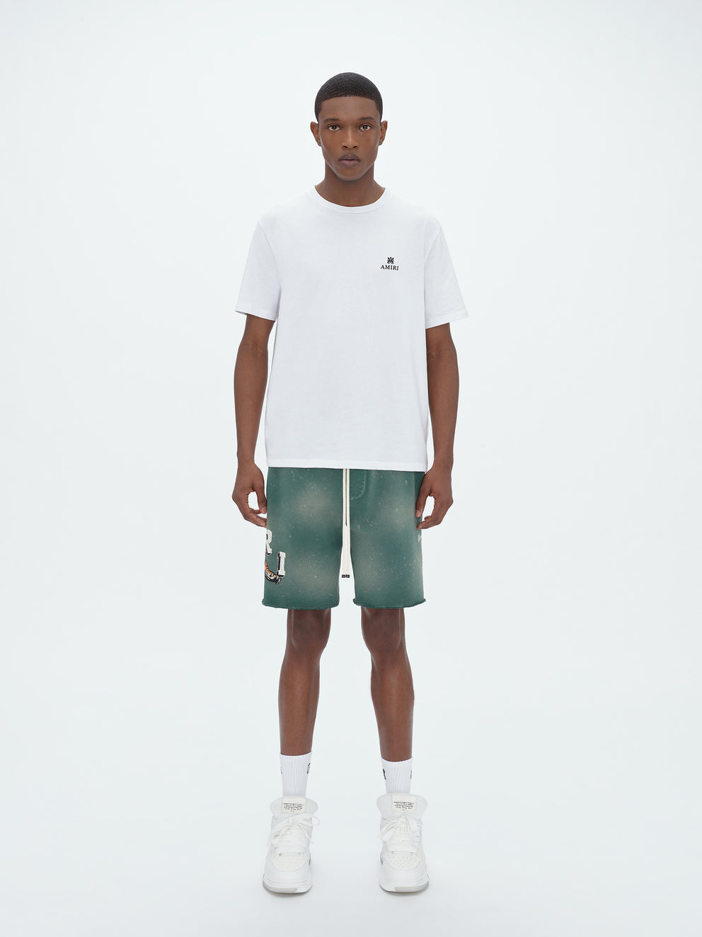 Green Amiri VINTAGE TIGER SWEATSHORT | 471659-OCI