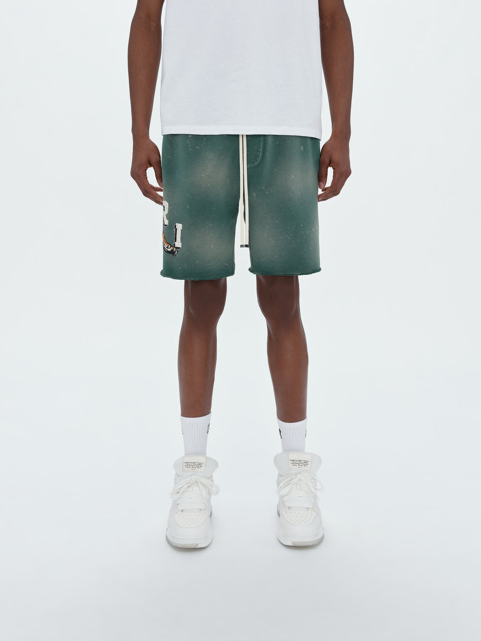 Green Amiri VINTAGE TIGER SWEATSHORT | 471659-OCI