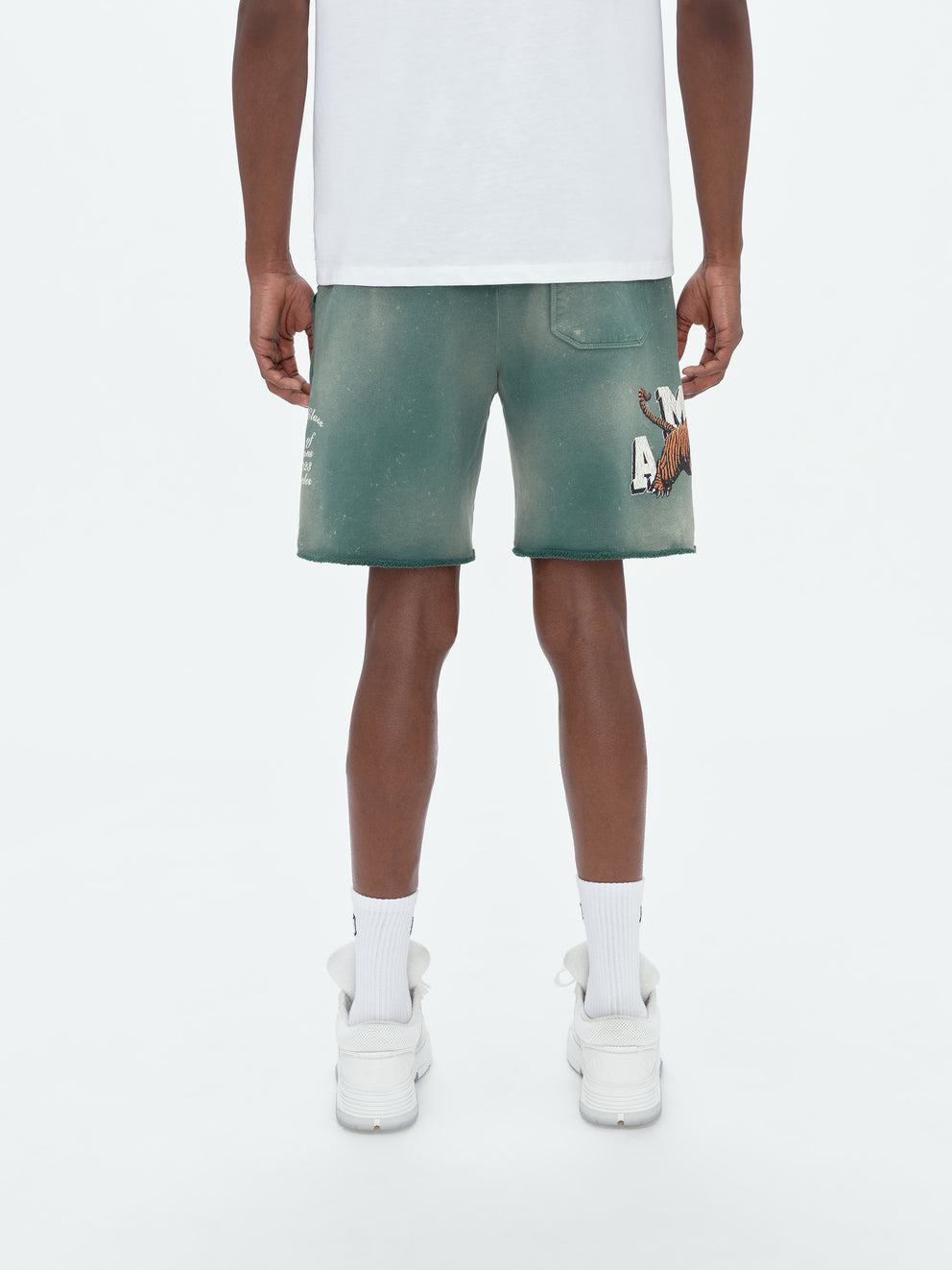 Green Amiri VINTAGE TIGER SWEATSHORT | 471659-OCI