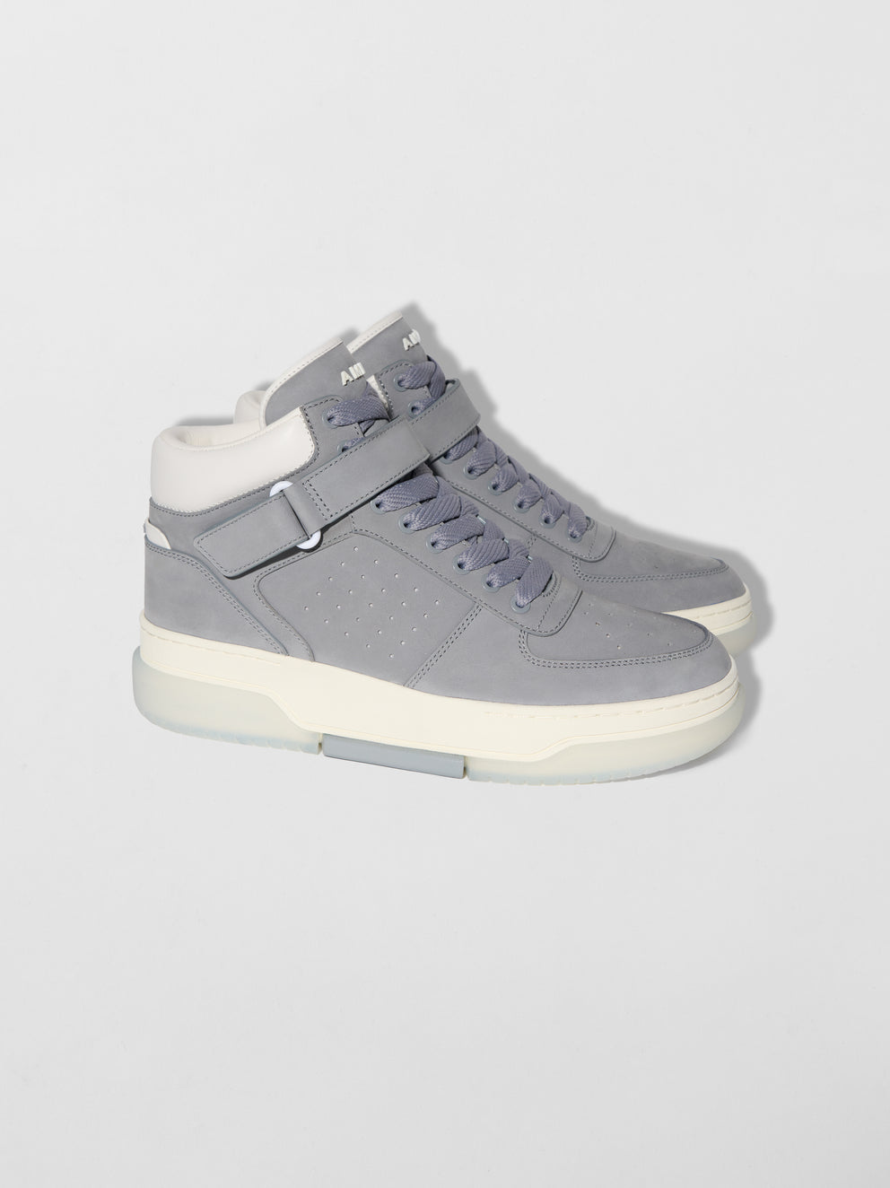 Grey / White Amiri STADIUM HI | 026879-IHT