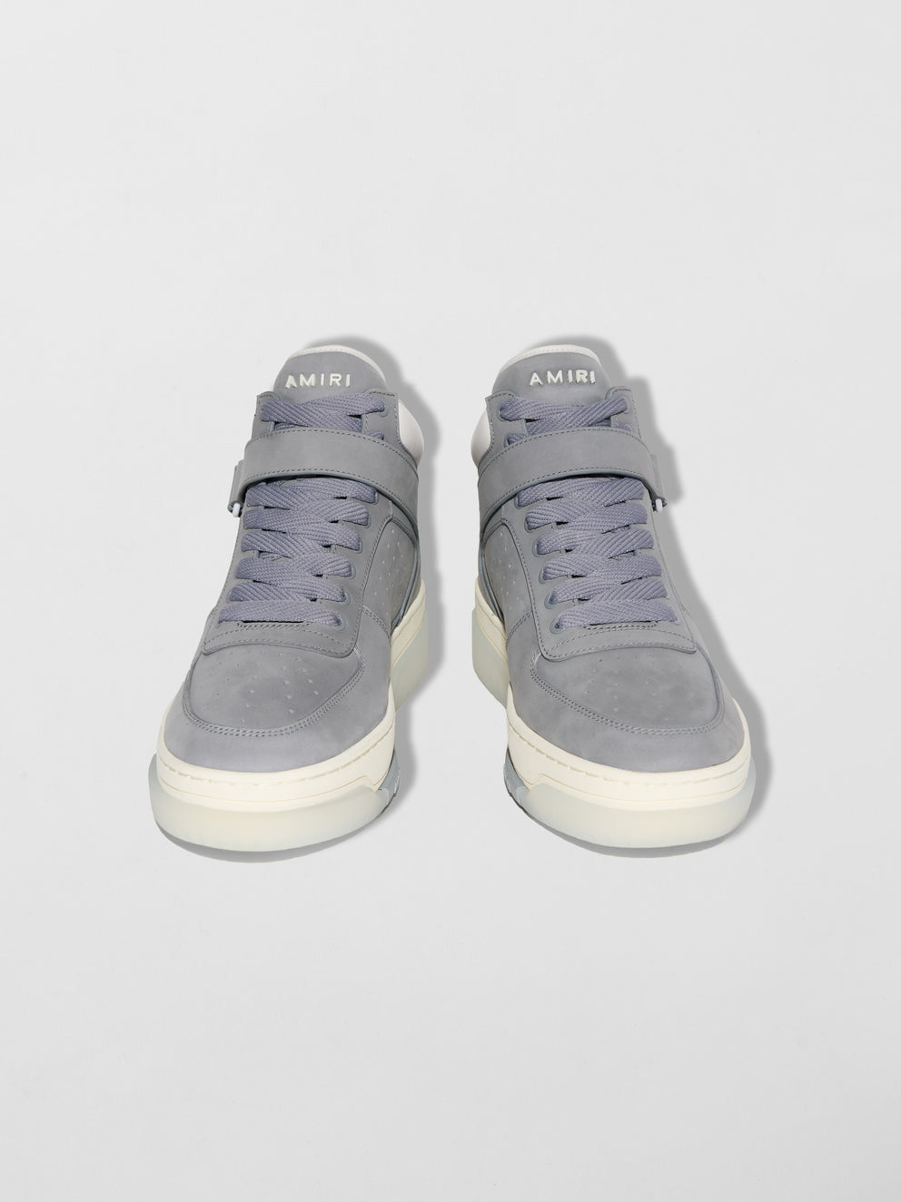 Grey / White Amiri STADIUM HI | 026879-IHT