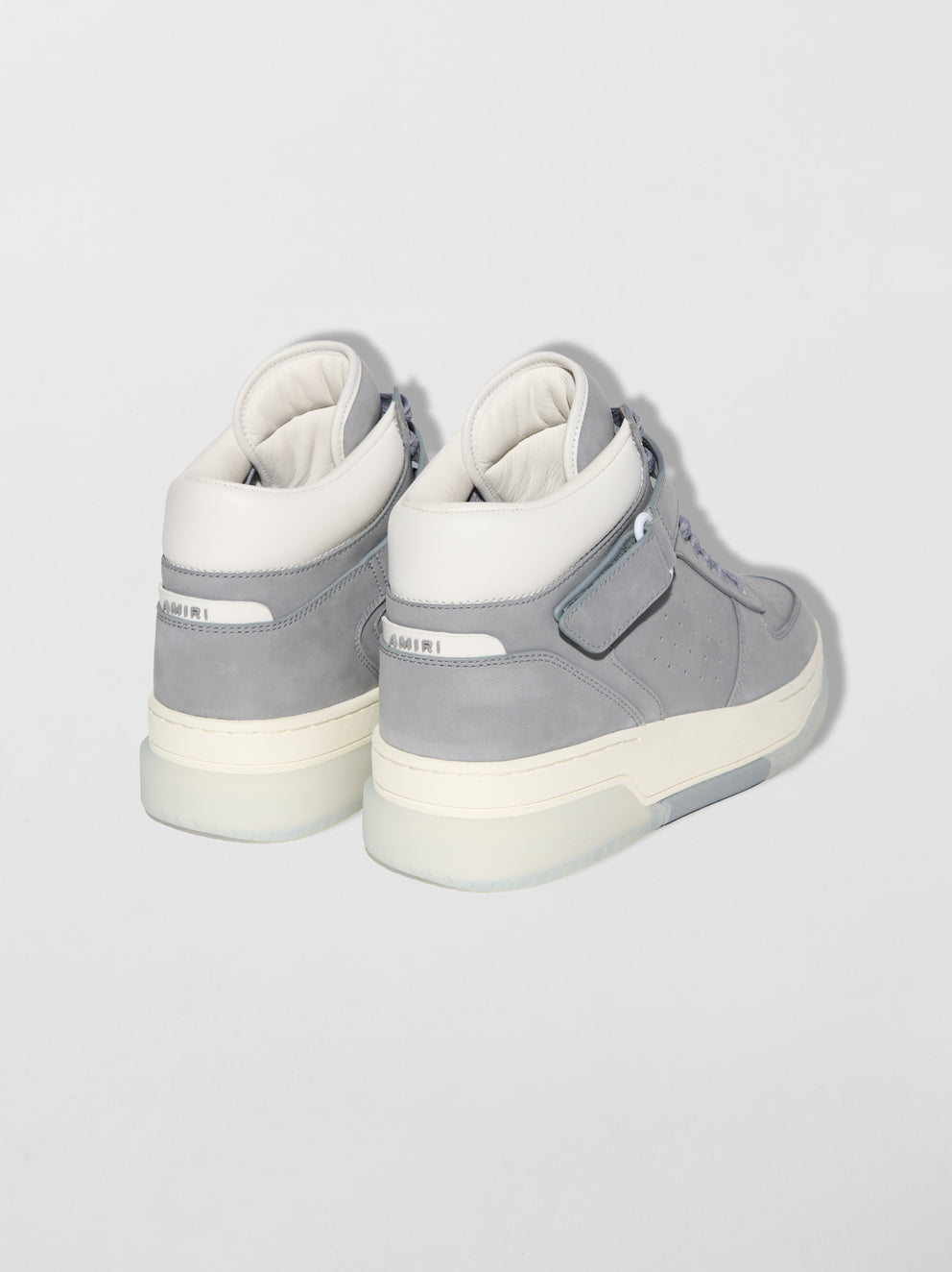 Grey / White Amiri STADIUM HI | 026879-IHT