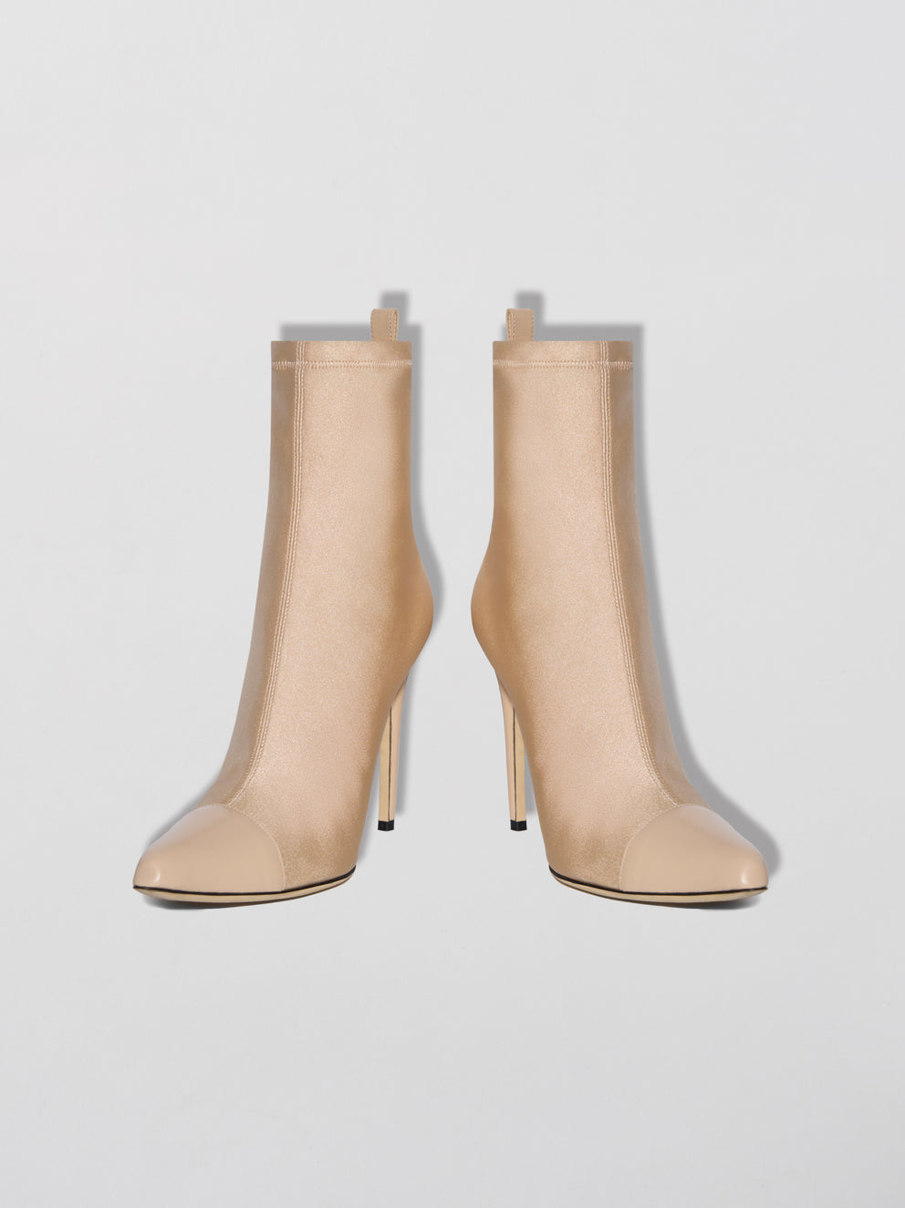 Khaki Amiri POINTED TOE HEEL BOOTIE | 967015-QXM