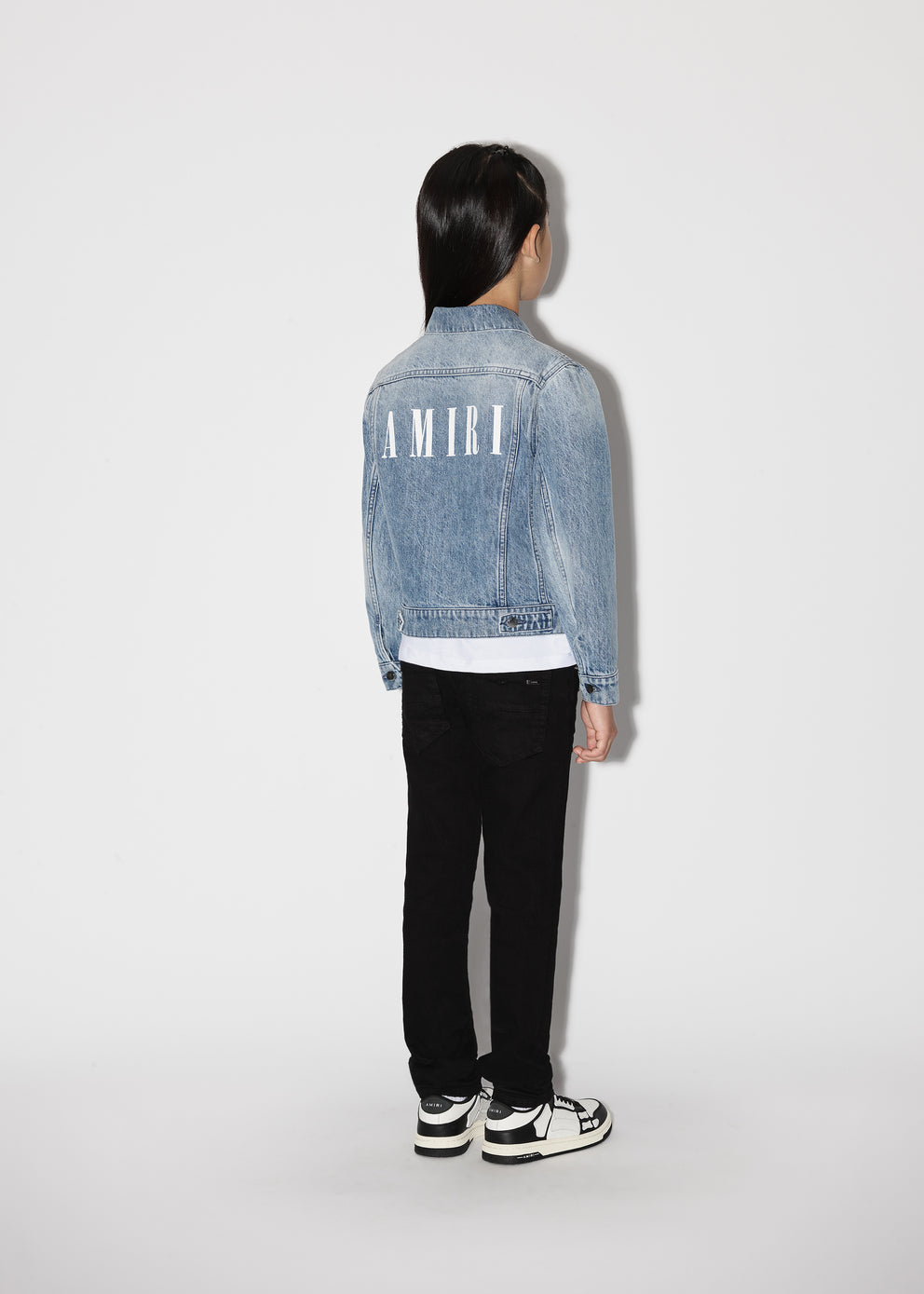 Lt Denim Amiri DENIM TRUCKER JACKET | 032574-MLH