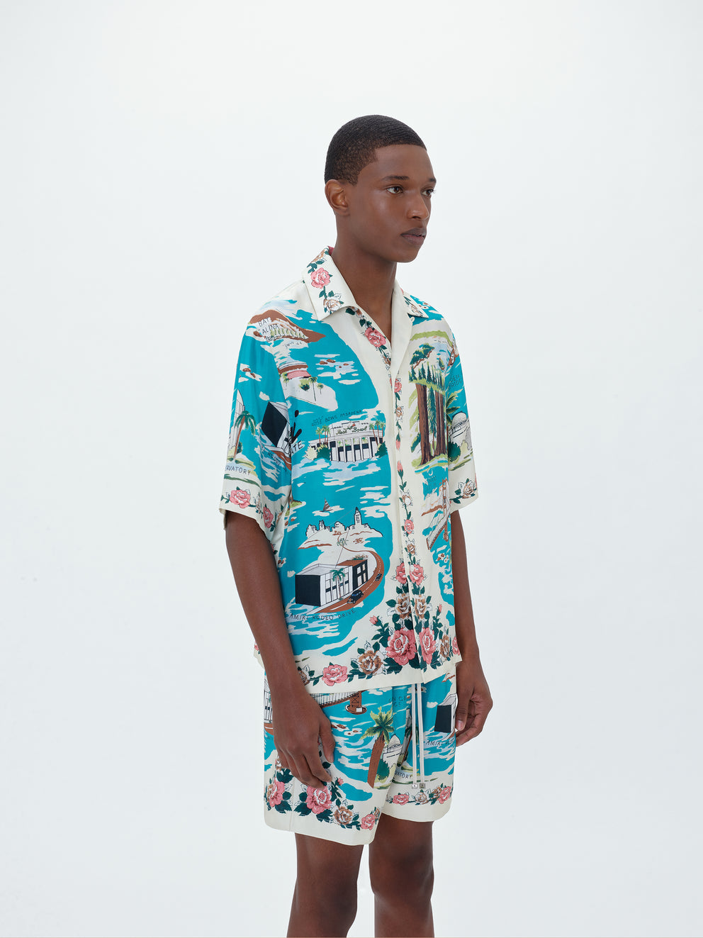 Multi Amiri CALIFORNIA BOWLING SHIRT | 236741-AQB