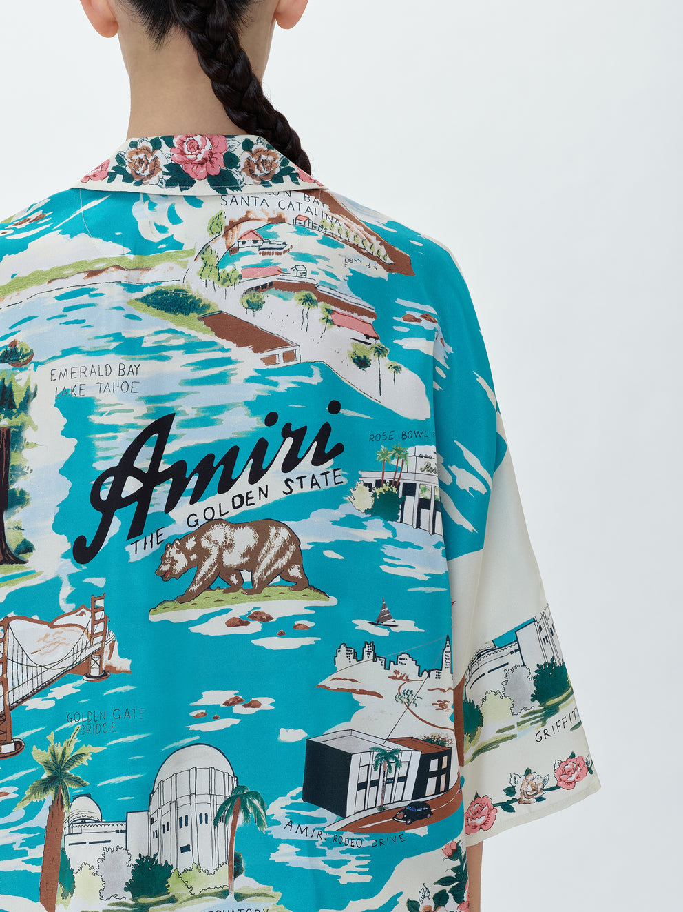 Multi Amiri CALIFORNIA BOWLING SHIRT | 836971-GIQ