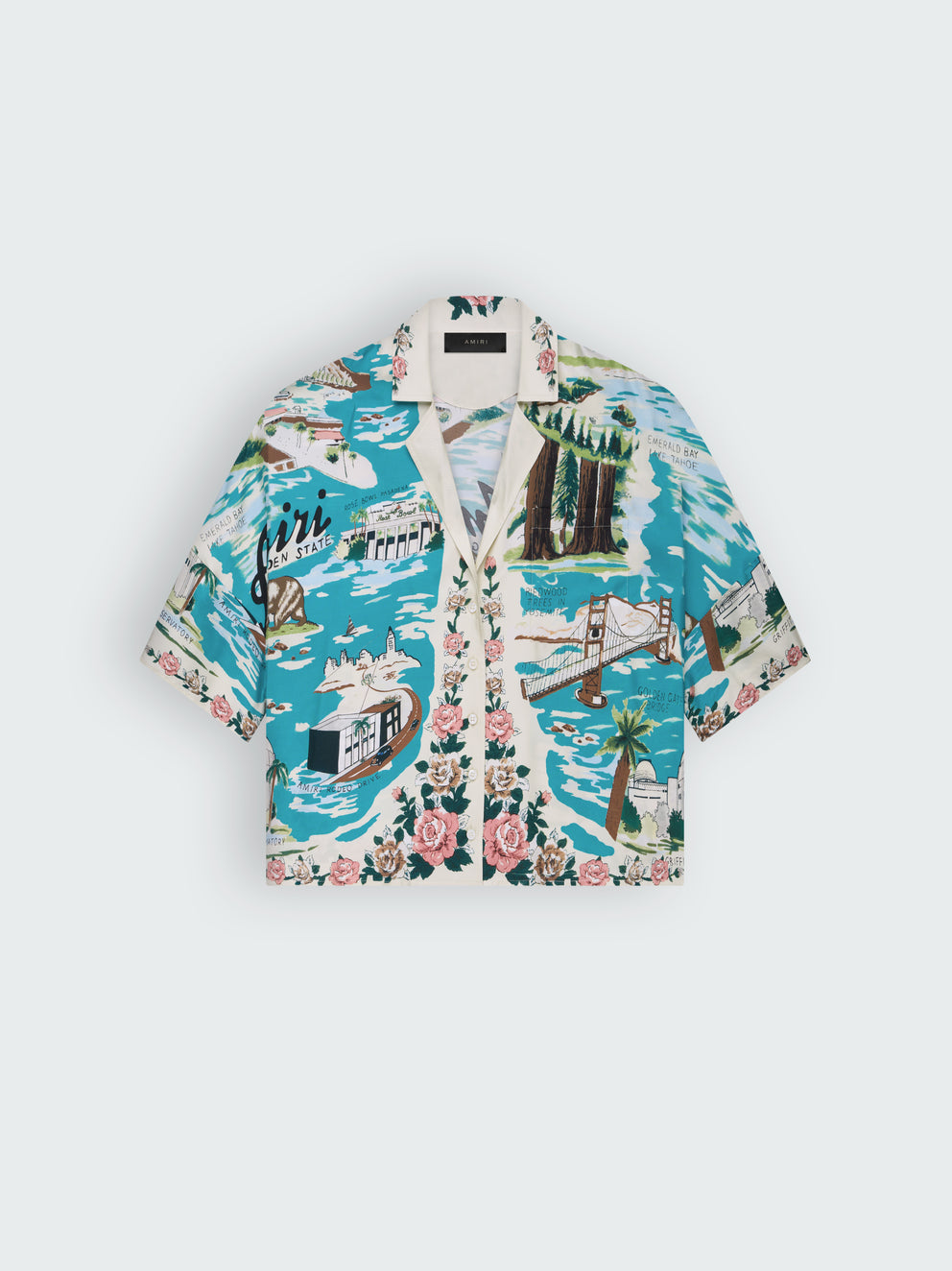 Multi Amiri CALIFORNIA BOWLING SHIRT | 836971-GIQ