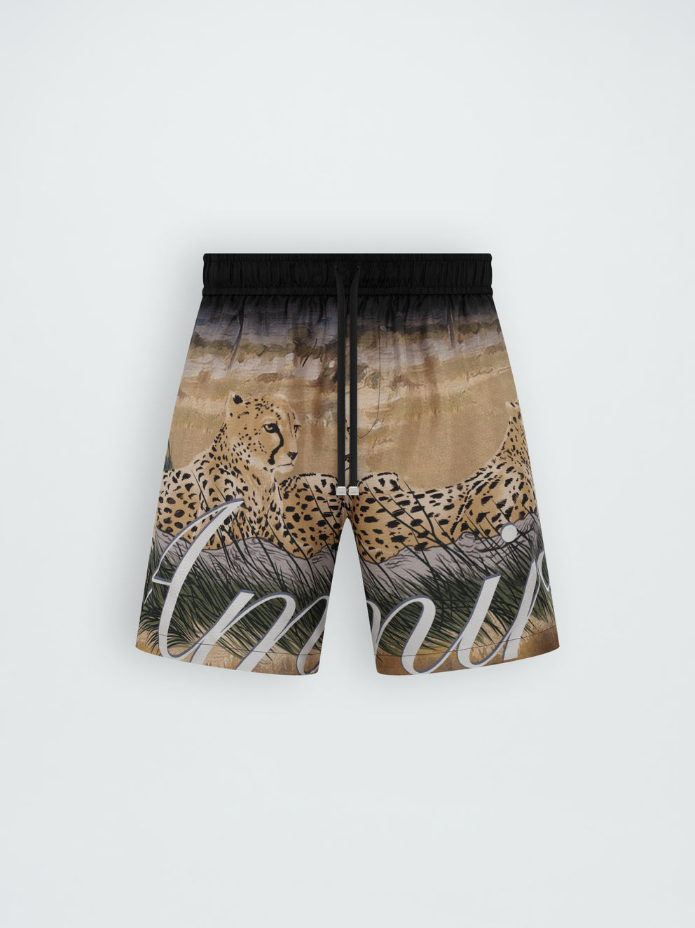 Multi Amiri CHEETAH PRINT DRAWSTRING SHORT | 845073-QMT