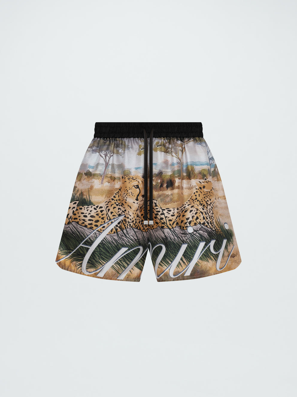 Multi Amiri CHEETAH SILK SHORT | 287045-CVA