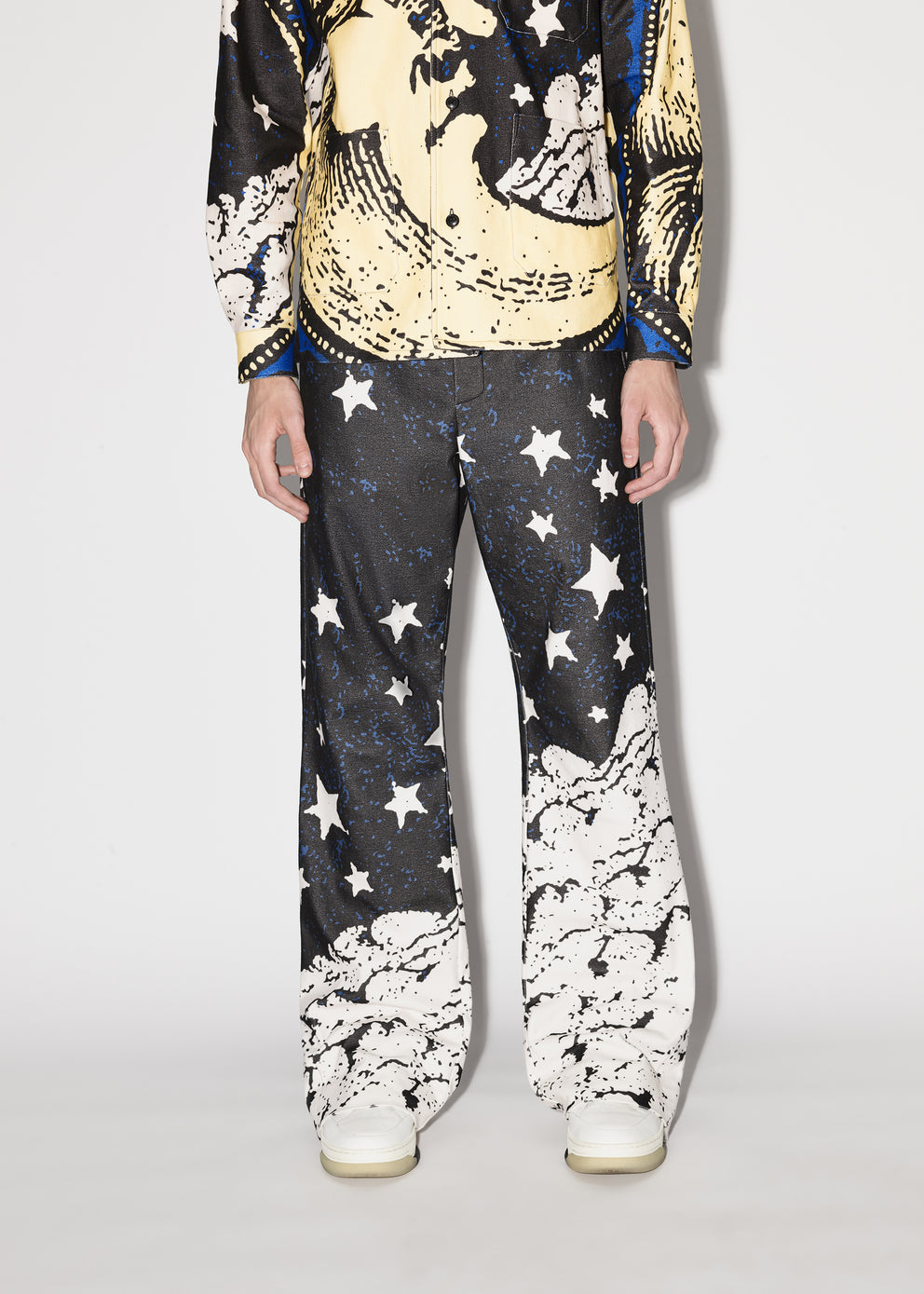 Multi Amiri CRESCENT MOON PAJAMA PANT | 496217-PXE