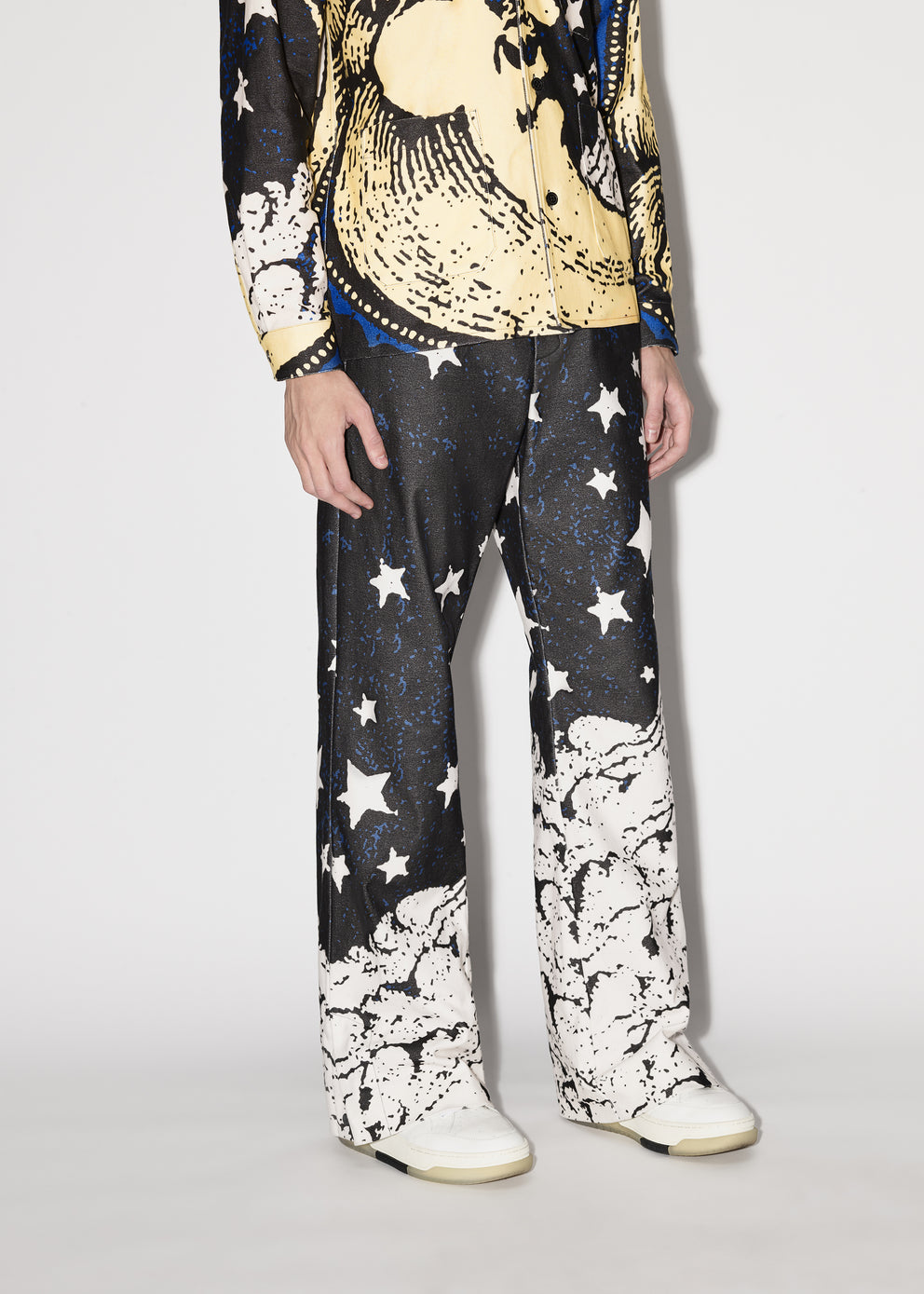 Multi Amiri CRESCENT MOON PAJAMA PANT | 496217-PXE