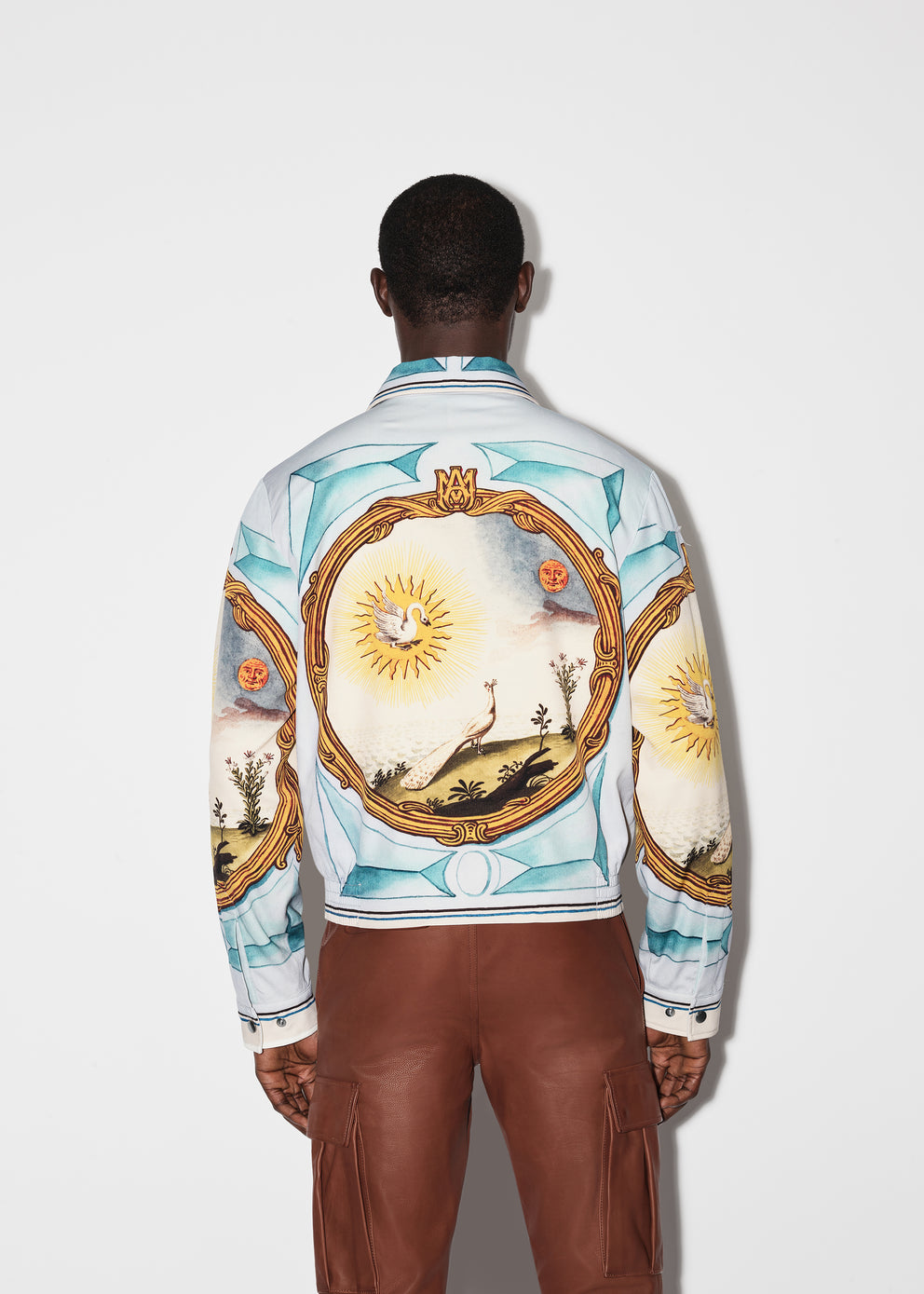 Multi Amiri LANDSCAPE FRAME BLOUSON | 536974-EDA