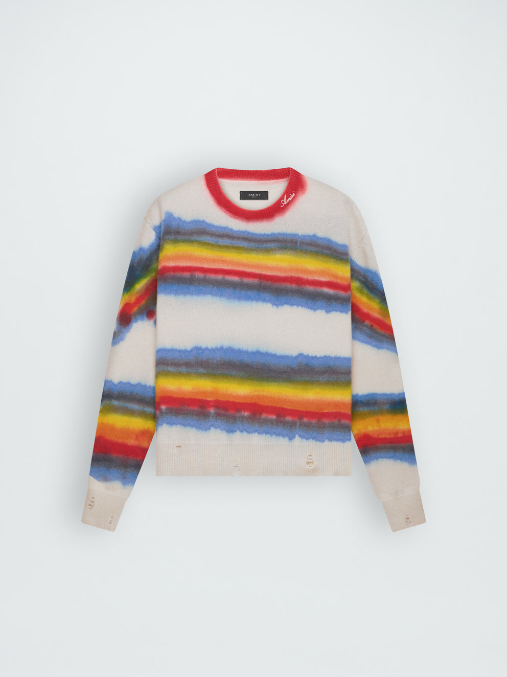 Multi Amiri RAINBOW TIE DYE CREW | 568137-WAS