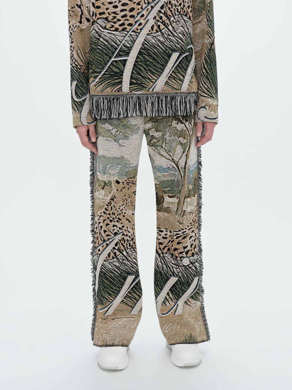 Natural Amiri CHEETAH TAPESTRY LOUNGE PANT | 629850-KWO