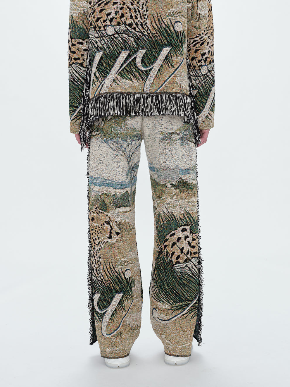 Natural Amiri CHEETAH TAPESTRY LOUNGE PANT | 629850-KWO